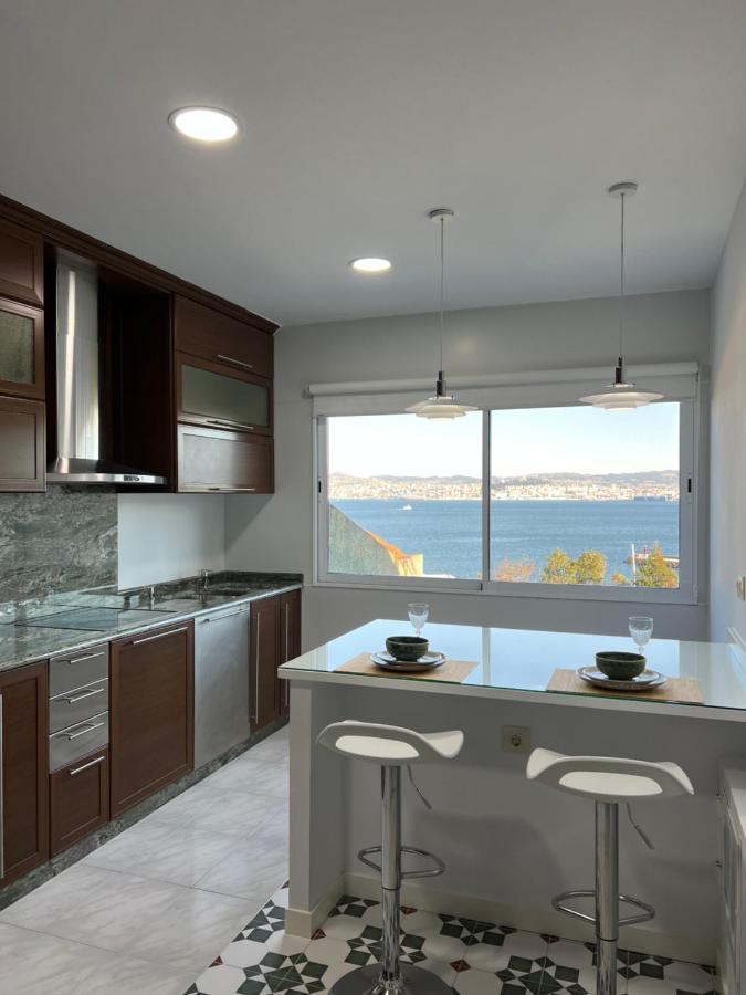 Apartamento En Cangas - Vistas Al Mar Dış mekan fotoğraf